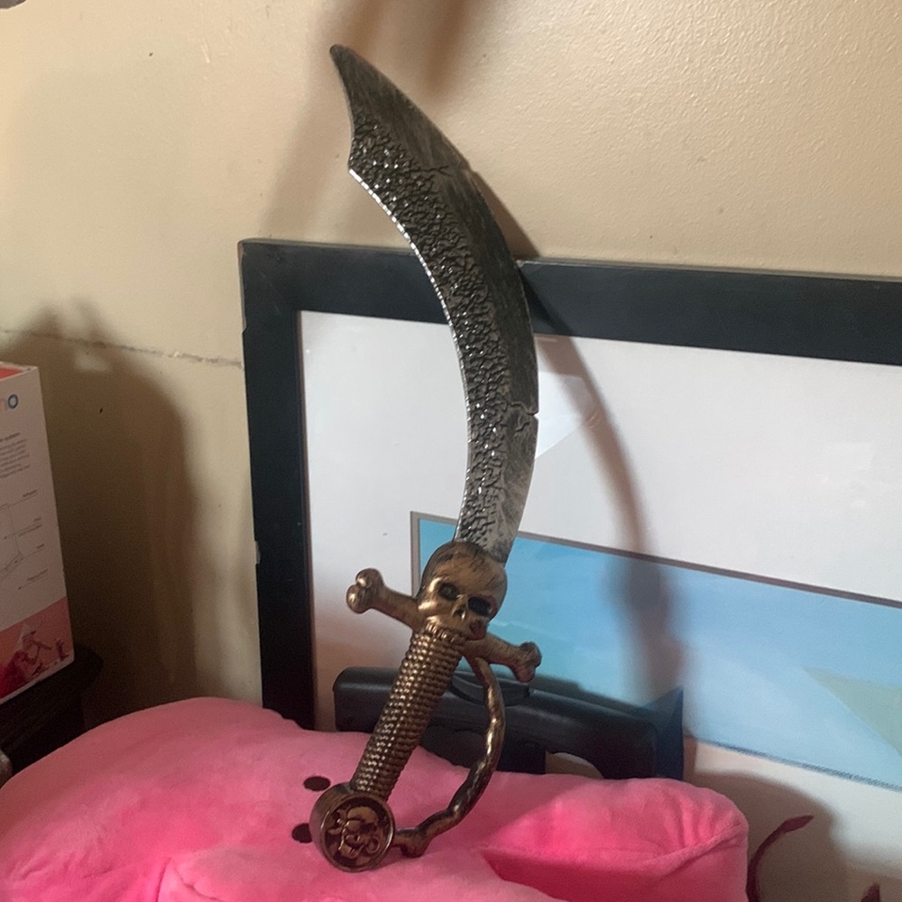 Pirate sword for pretend playing or costume